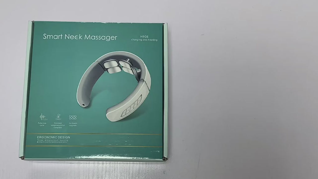 Massaggiatore Cervicale EMS Wireless – Sollievo Immediato dal Dolore al Collo